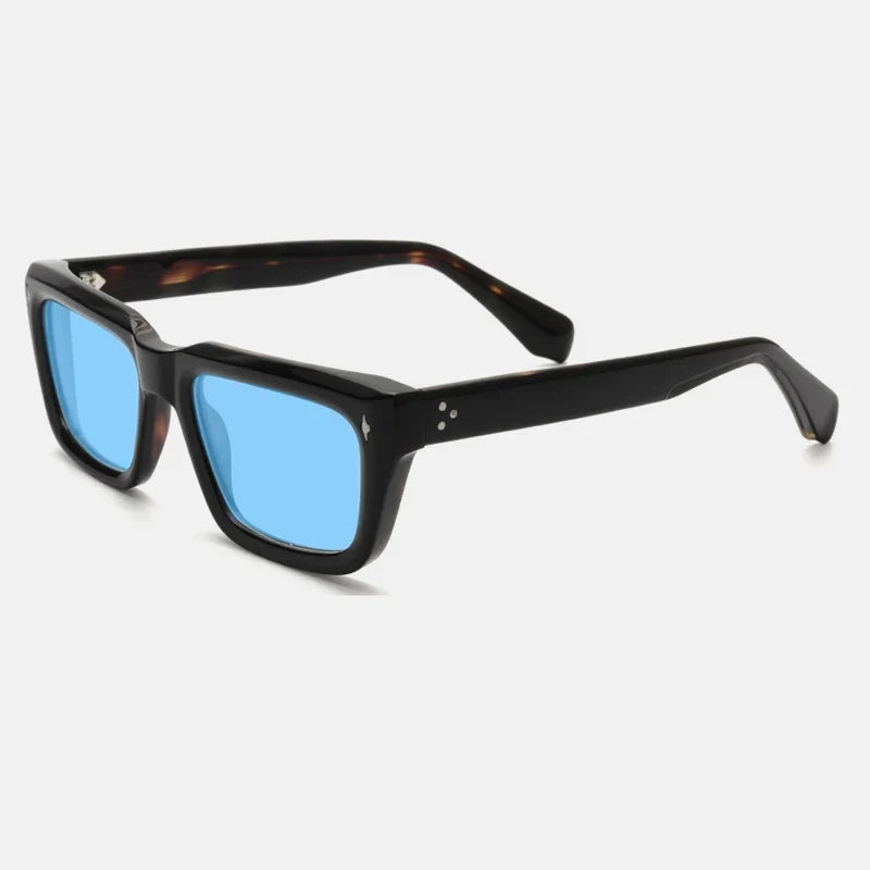 Gafas de sol vintage de acetato polarizadas | UV400 | Montura retro gruesa