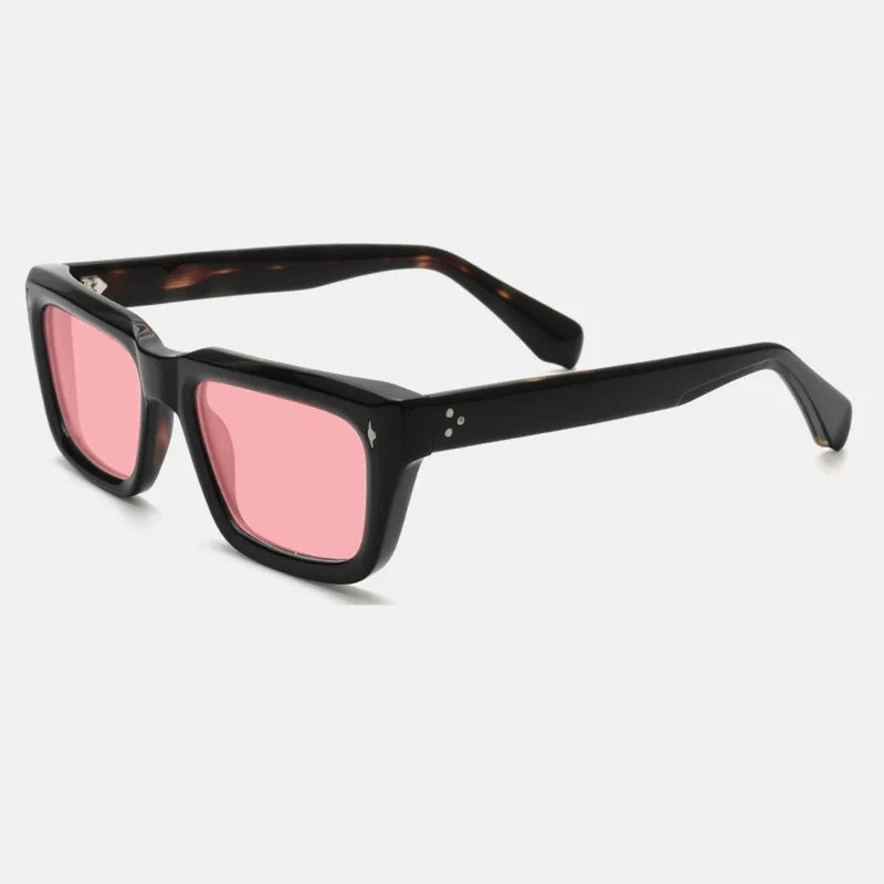 Gafas de sol vintage de acetato polarizadas | UV400 | Montura retro gruesa