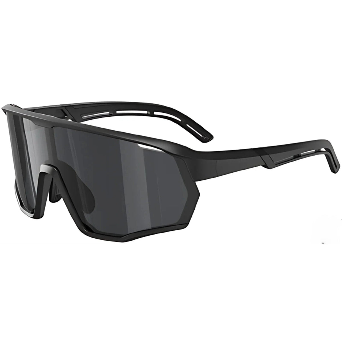 Gafas de sol deportivas con protección angular TR90 y lente cilíndrica de PC para uso en exteriores