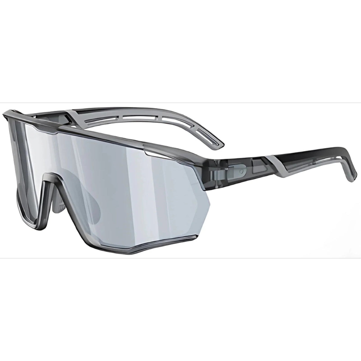 Gafas de sol deportivas con protección angular TR90 y lente cilíndrica de PC para uso en exteriores