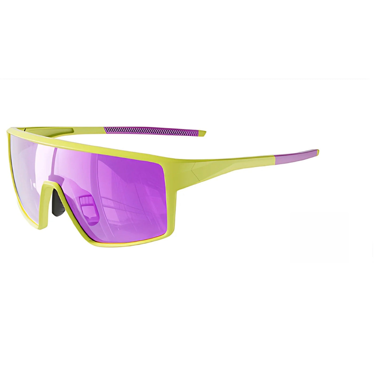 Gafas de sol deportivas con escudo a prueba de viento TR90 y lentes de policarbonato para ciclismo, running y senderismo