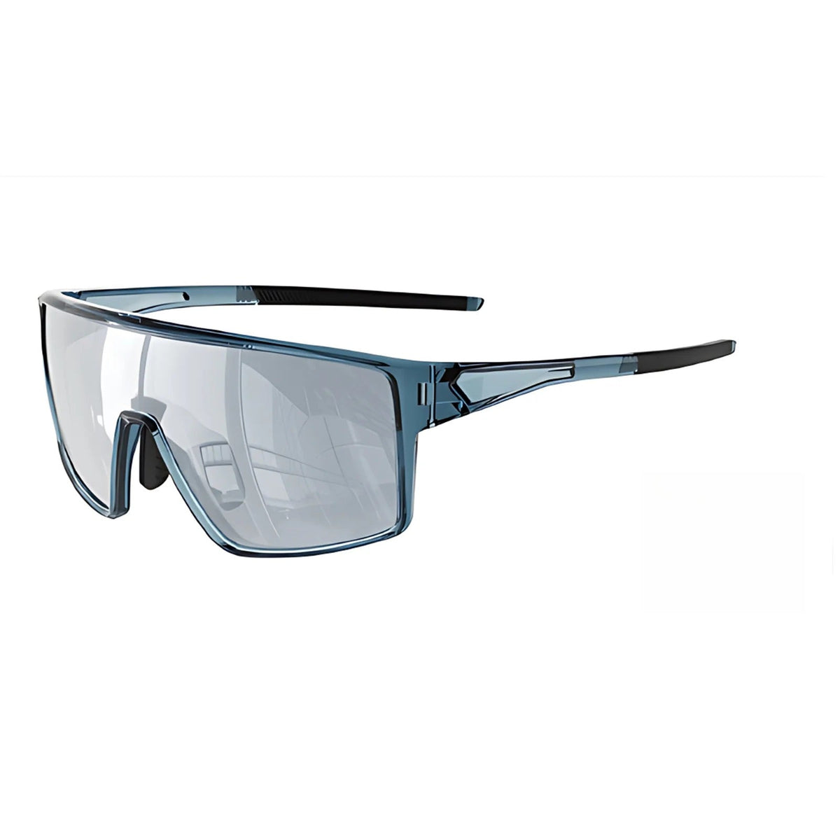 Gafas de sol deportivas con escudo a prueba de viento TR90 y lentes de policarbonato para ciclismo, running y senderismo
