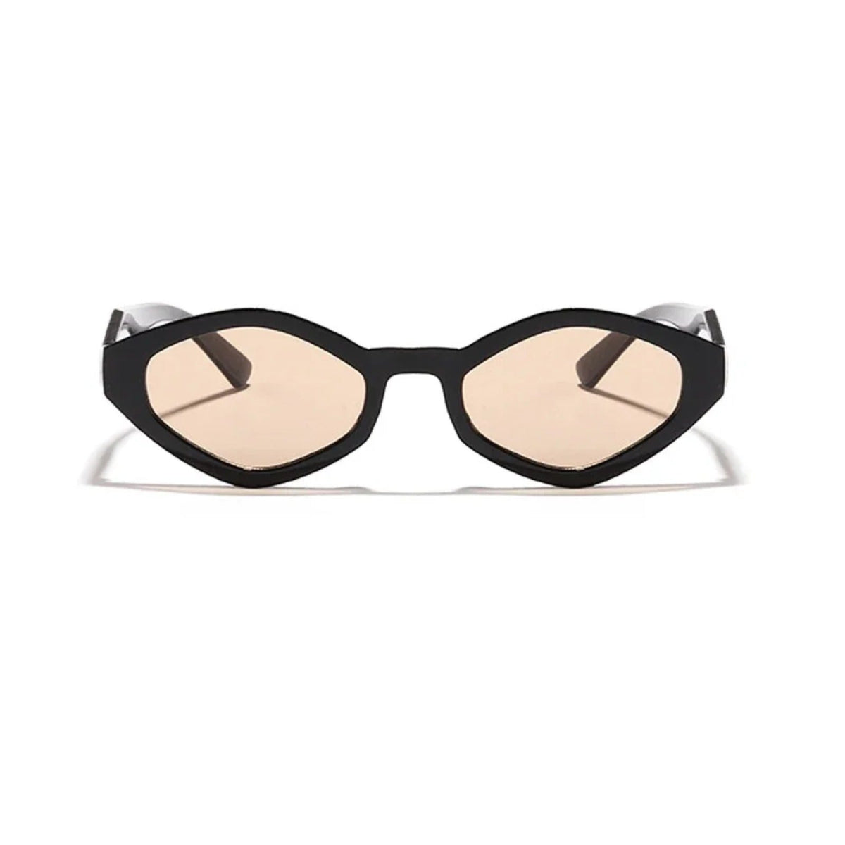 Gafas de sol de plástico tipo ojo de gato irregular con protección UV400