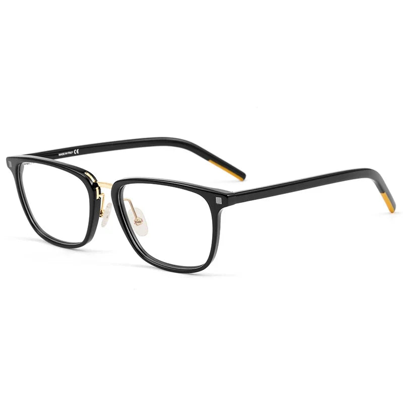 Gafas cuadradas de acetato cristal