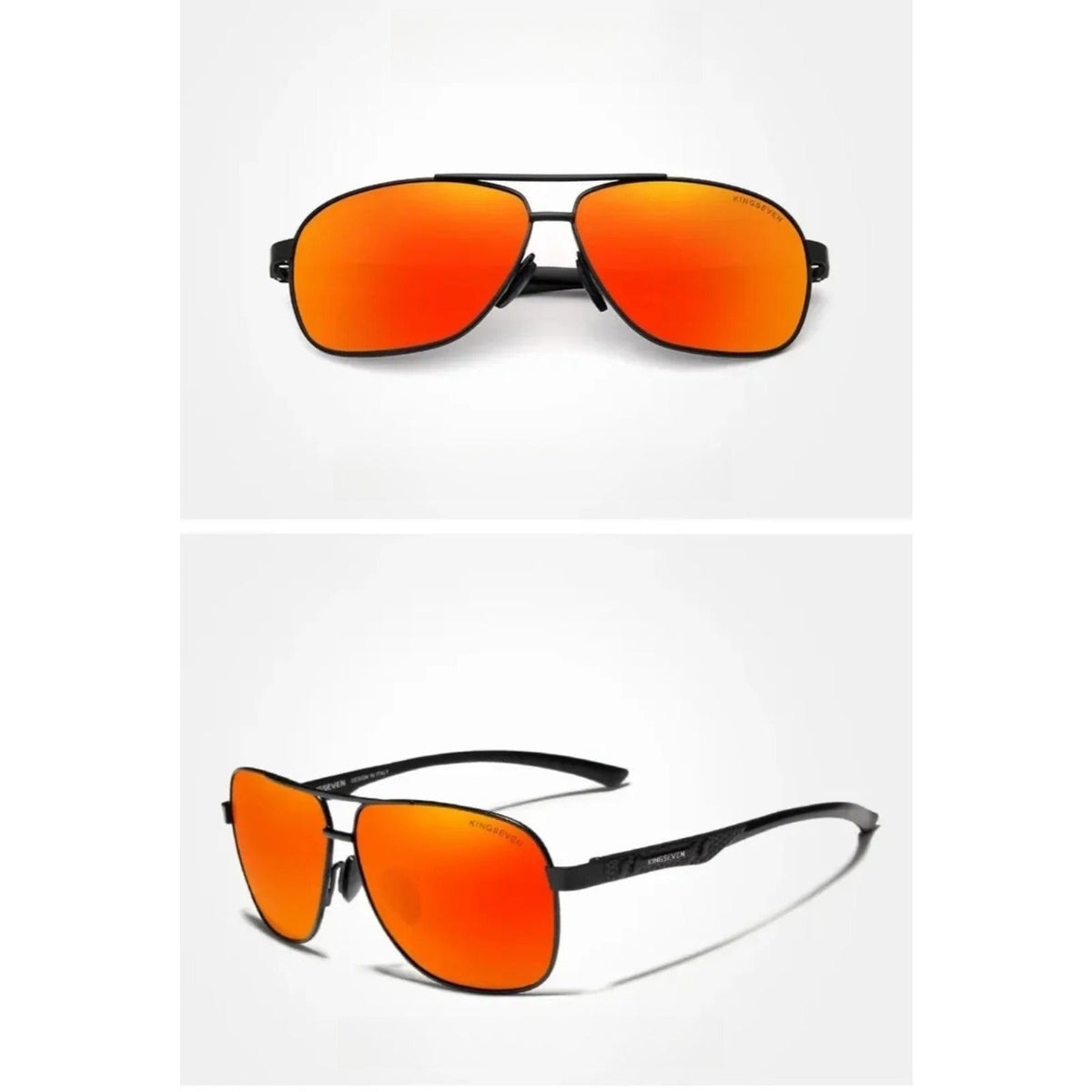 Gafas de sol polarizadas de aluminio tipo piloto con protección UV400