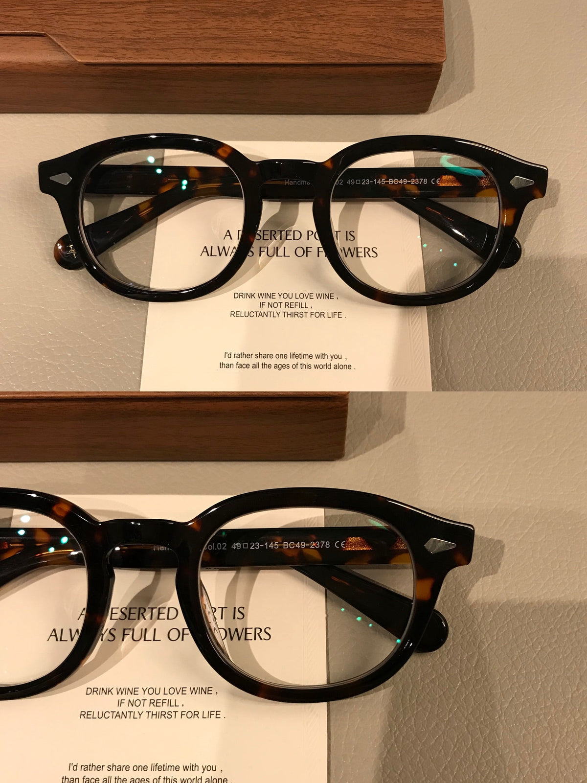 Monturas de gafas ovaladas estilo Boston para hombre con aros gruesos, negro o carey