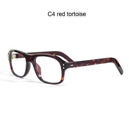 
Gafas rectangulares de acetato retro: estilo inspirado en Kingsman - Imagen 9
