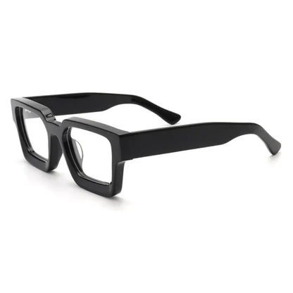 
Montura de gafas cuadrada de acetato grueso vintage | Multicolor - Imagen 3