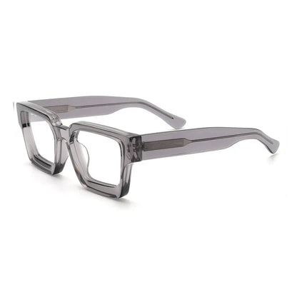 
Montura de gafas cuadrada de acetato grueso vintage | Multicolor - Imagen 8