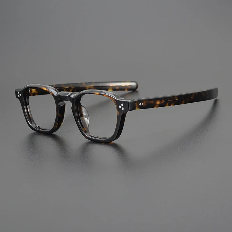 
Montura de gafas vintage pequeña y redonda de acetato