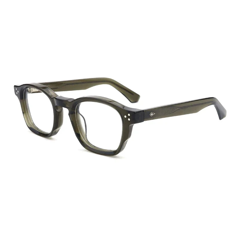 
Montura de gafas cuadrada de acetato grueso vintage | Hecho a mano