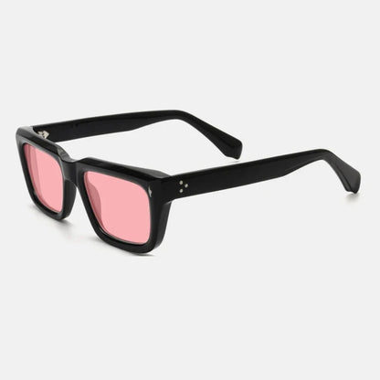 
Gafas de sol vintage de acetato polarizadas | UV400 | Montura retro gruesa