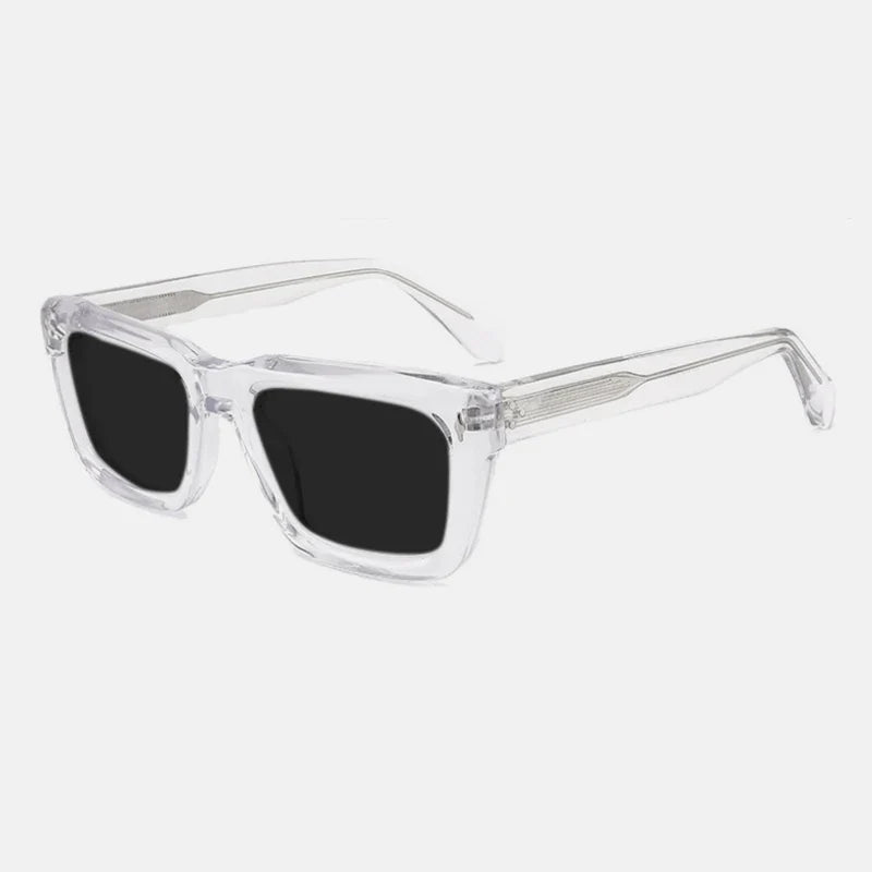 
Gafas de sol vintage de acetato polarizadas | UV400 | Montura retro gruesa