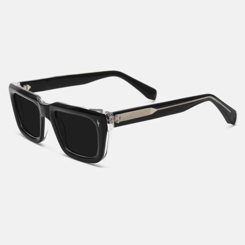 
Gafas de sol vintage de acetato polarizadas | UV400 | Montura retro gruesa