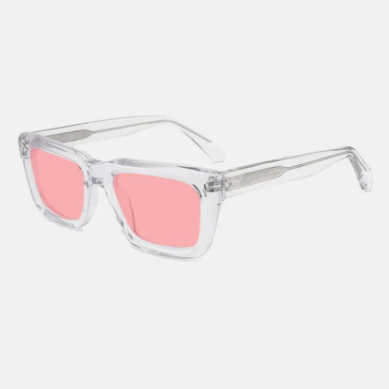
Gafas de sol vintage de acetato polarizadas | UV400 | Montura retro gruesa