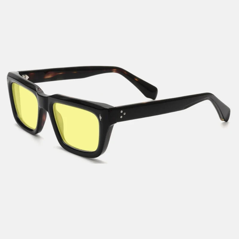 
Gafas de sol vintage de acetato polarizadas | UV400 | Montura retro gruesa