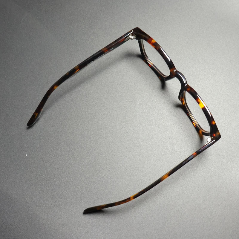 
Montura de gafas graduadas vintage cuadrada de acetato | Ajuste ligero hecho a mano