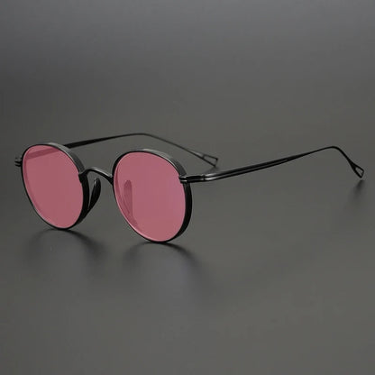
Gafas de sol polarizadas de titanio puro ultraligeras | Redondas vintage - Imagen 23