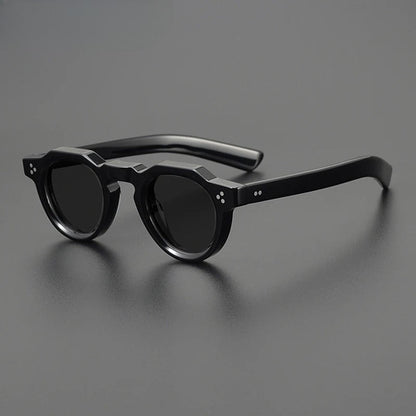 
Gafas de sol vintage de acetato polarizadas con protección UV400 para ajuste pequeño - Imagen 3