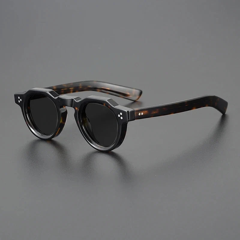 
Gafas de sol vintage de acetato polarizadas con protección UV400 para ajuste pequeño
