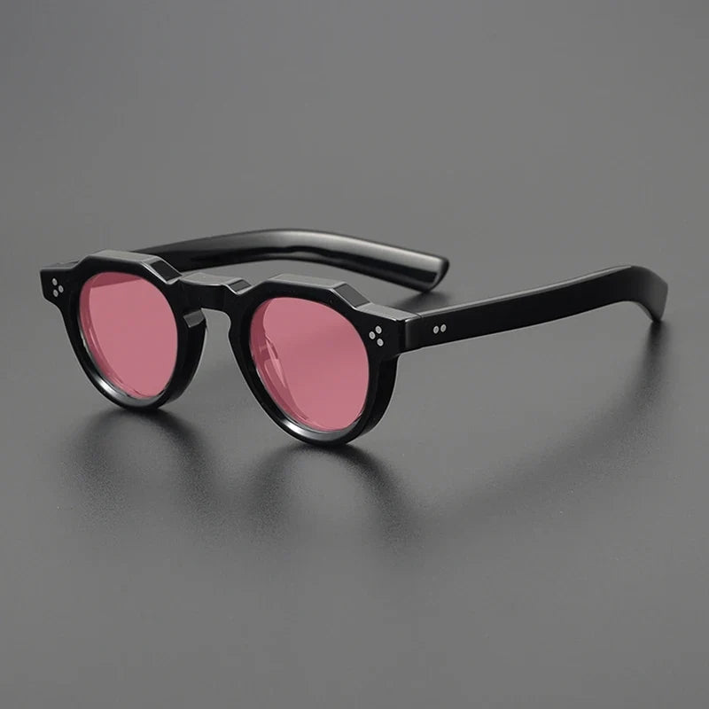 
Gafas de sol vintage de acetato polarizadas con protección UV400 para ajuste pequeño