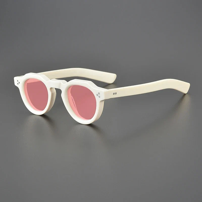 
Gafas de sol vintage de acetato polarizadas con protección UV400 para ajuste pequeño