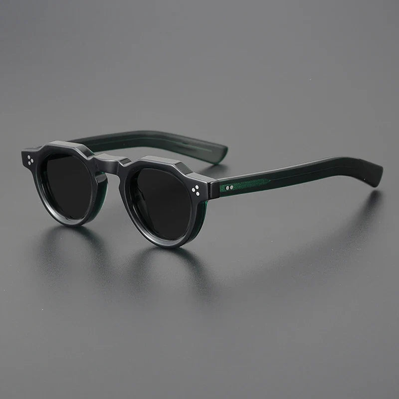 
Gafas de sol vintage de acetato polarizadas con protección UV400 para ajuste pequeño