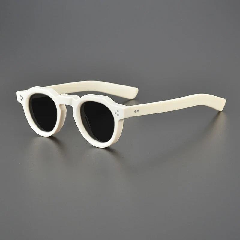 
Gafas de sol vintage de acetato polarizadas con protección UV400 para ajuste pequeño