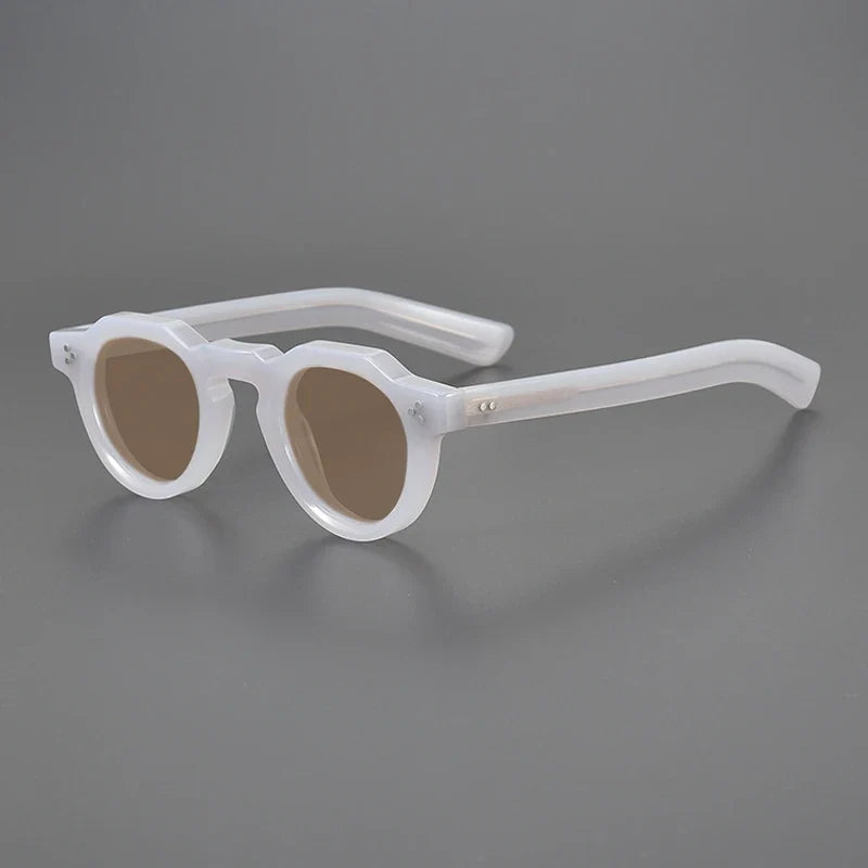 
Gafas de sol vintage de acetato polarizadas con protección UV400 para ajuste pequeño