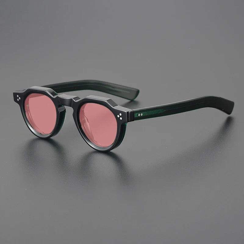 
Gafas de sol vintage de acetato polarizadas con protección UV400 para ajuste pequeño