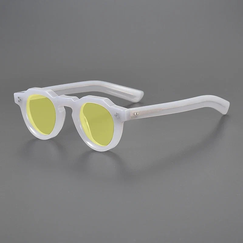 
Gafas de sol vintage de acetato polarizadas con protección UV400 para ajuste pequeño