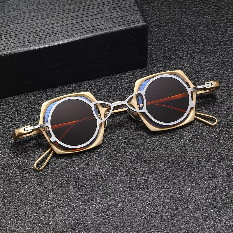 
Gafas 2 en 1 de titanio puro con clip magnético y lente solar polarizada - Imagen 3