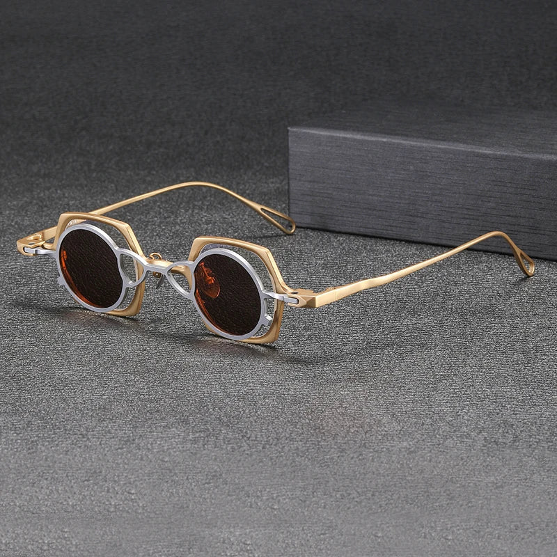 
Gafas 2 en 1 de titanio puro con clip magnético y lente solar polarizada - Imagen 4