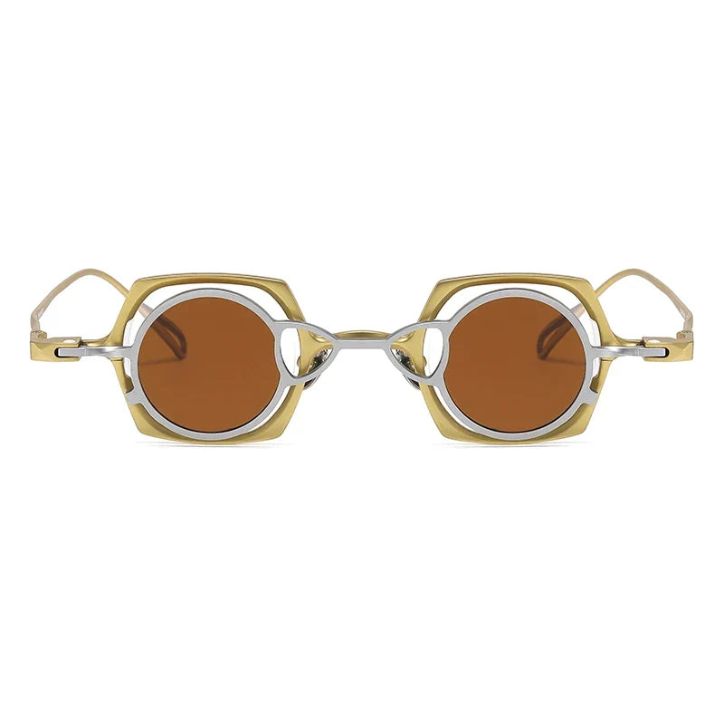 
Gafas 2 en 1 de titanio puro con clip magnético y lente solar polarizada