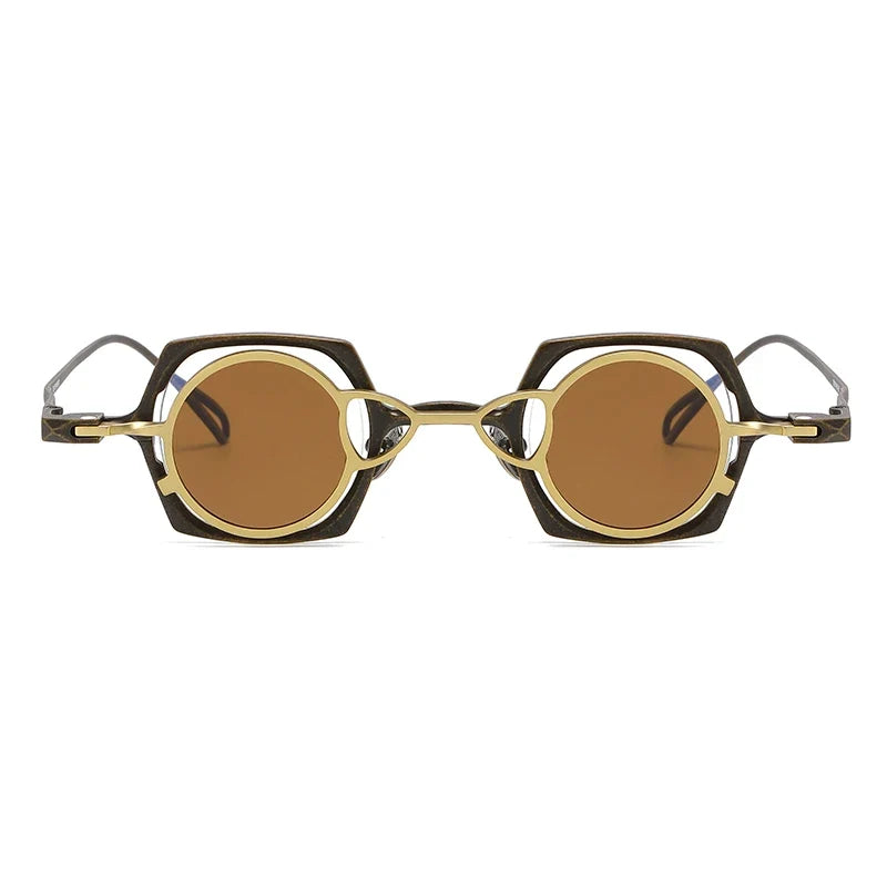 
Gafas 2 en 1 de titanio puro con clip magnético y lente solar polarizada
