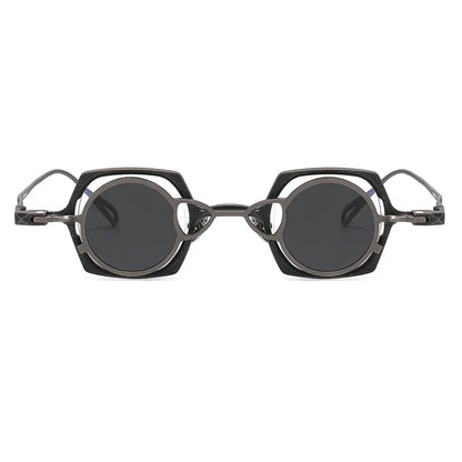 
Gafas 2 en 1 de titanio puro con clip magnético y lente solar polarizada - Imagen 9