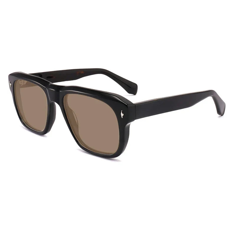 
Gafas de sol vintage de acetato polarizadas con protección UV400 y ajuste amplio