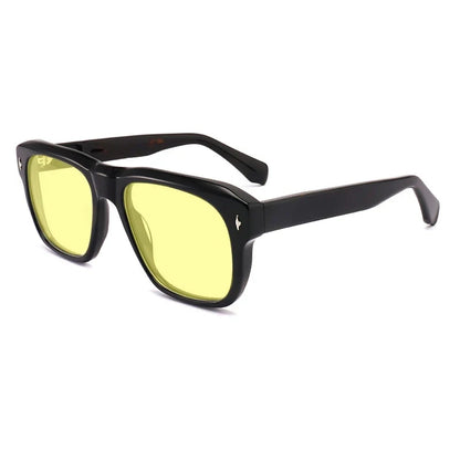 
Gafas de sol vintage de acetato polarizadas con protección UV400 y ajuste amplio - Imagen 11