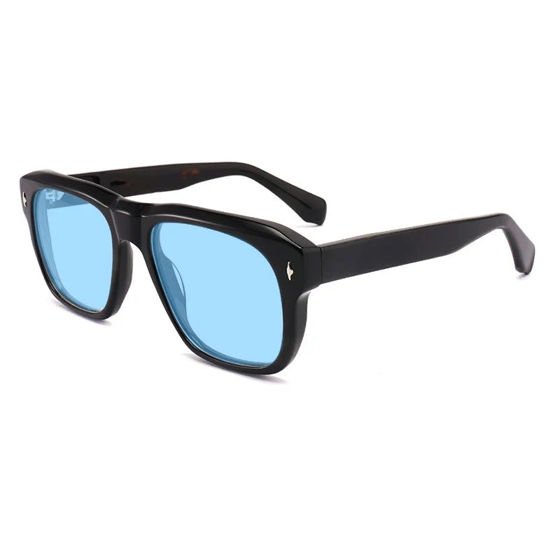 
Gafas de sol vintage de acetato polarizadas con protección UV400 y ajuste amplio