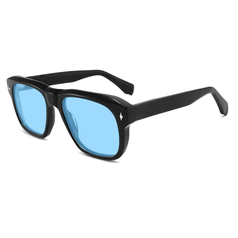 
Gafas de sol vintage de acetato polarizadas con protección UV400 y ajuste amplio