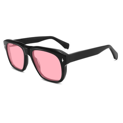 
Gafas de sol vintage de acetato polarizadas con protección UV400 y ajuste amplio
