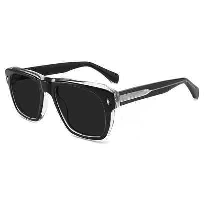 
Gafas de sol vintage de acetato polarizadas con protección UV400 y ajuste amplio - Imagen 18