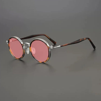 
Gafas de sol redondas vintage polarizadas con protección UV400 y detalle de titanio - Imagen 18