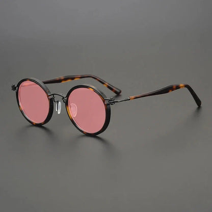 
Gafas de sol redondas vintage polarizadas con protección UV400 y detalle de titanio - Imagen 31