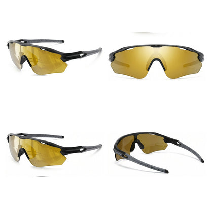 
Gafas de sol deportivas TR90 de media montura a prueba de viento para ciclismo, senderismo y uso al aire libre - Imagen 7
