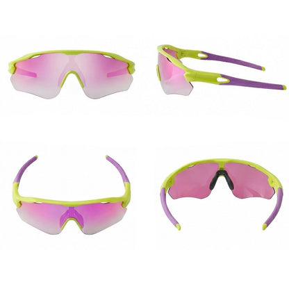 
Gafas de sol deportivas TR90 de media montura a prueba de viento para ciclismo, senderismo y uso al aire libre - Imagen 6
