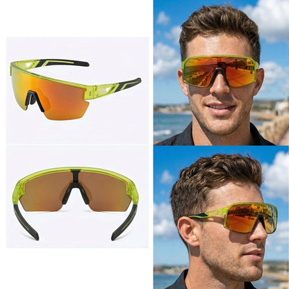 
Gafas de sol deportivas TR90 polarizadas con lentes de PC - Imagen 4
