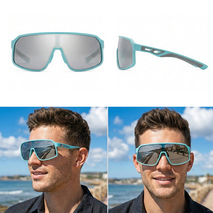 
Gafas de sol deportivas TR90 polarizadas con lentes de PC - Imagen 5
