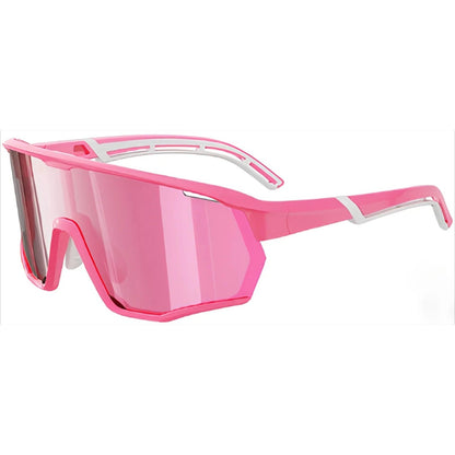 
Gafas de sol deportivas con protección angular TR90 y lente cilíndrica de PC para uso en exteriores - Imagen 6