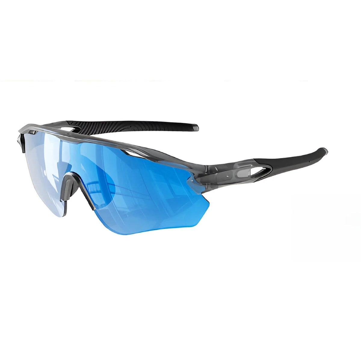 
Gafas de sol deportivas TR90 de media montura a prueba de viento para ciclismo, senderismo y uso al aire libre
